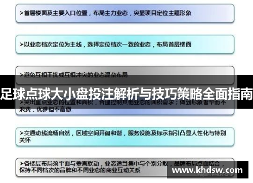 足球点球大小盘投注解析与技巧策略全面指南